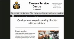 Desktop Screenshot of cameraservicecentre.com.au